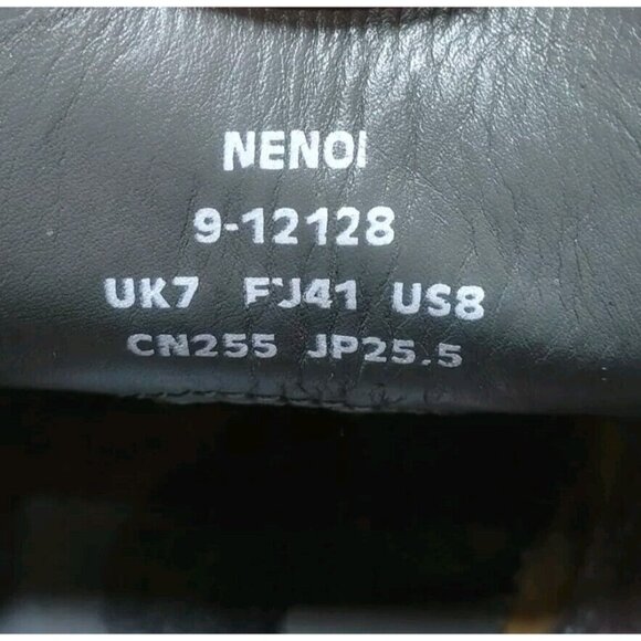 Ted Baker Dress Shoes Mens 8 US‎ Brown Wingtip Cap Toe Brogue Derby Nenoi - Picture 8 of 8